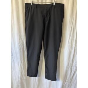 Banana Republic Men’s Black Flat-Front Pants - Size 40x32